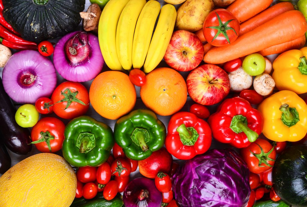 frutas y verduras de temporada